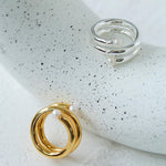 Multi-layer Spiral Pearl Open Ring - Gembea Jewelry