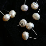 Baroque Pearl Stud Earrings - Gembea Jewelry