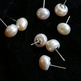 Baroque Pearl Stud Earrings - Gembea Jewelry