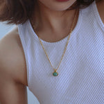 Gembea Jewelry Dongling Gemstone Chain Necklace