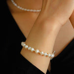 Simple OT Buckle Pearl Bracelet - Gembea Jewelry