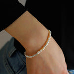 Simple OT Buckle Pearl Bracelet - Gembea Jewelry