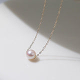 Love and the City C Model Chain Pearl Necklace - Gembea Jewelry