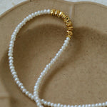 Simple Mini Pearl Beaded Necklace - Gembea Jewelry