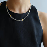 Athena Old Coin Chain Necklace - Gembea Jewelry