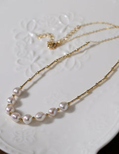 Love and the City Series Pearl Necklace - Gembea Jewelry