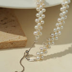 Hand-woven Freshwater Pearl Necklace - Gembea Jewelry