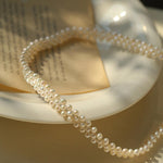 Hand-woven Freshwater Pearl Necklace - Gembea Jewelry