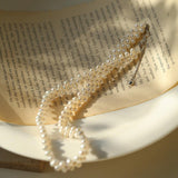 Hand-woven Freshwater Pearl Necklace - Gembea Jewelry