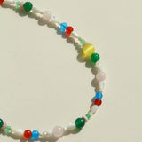 Spring Heartbeat Colored Necklace - Gembea Jewelry