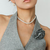 Hand-woven Freshwater Pearl Necklace - Gembea Jewelry