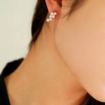 Love and the City Pearl Stud Earrings - Gembea Jewelry