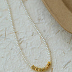Simple Mini Pearl Beaded Necklace - Gembea Jewelry