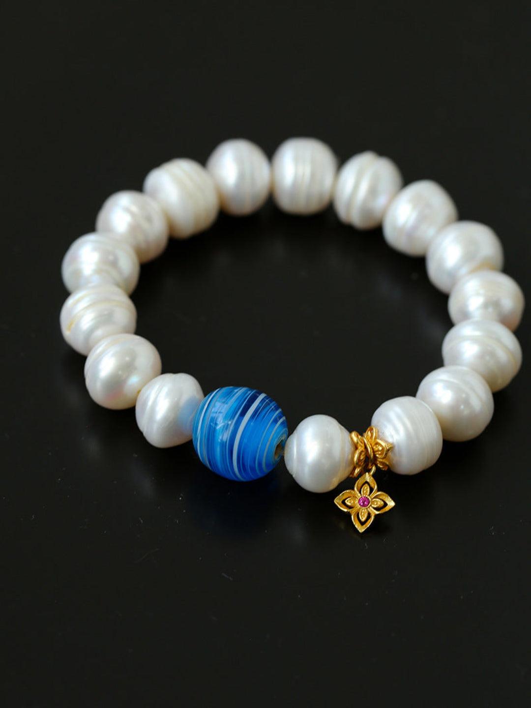 Sea's Embrace Series Old Pearl Bracelet - Gembea Jewelry