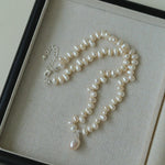 Classic Misplaced Pearl Necklace - Gembea Jewelry