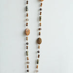 Long Woven Picture Stone Necklace - Gembea Jewelry