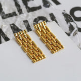 Long Tassel Watch Chain Earrings - Gembea Jewelry