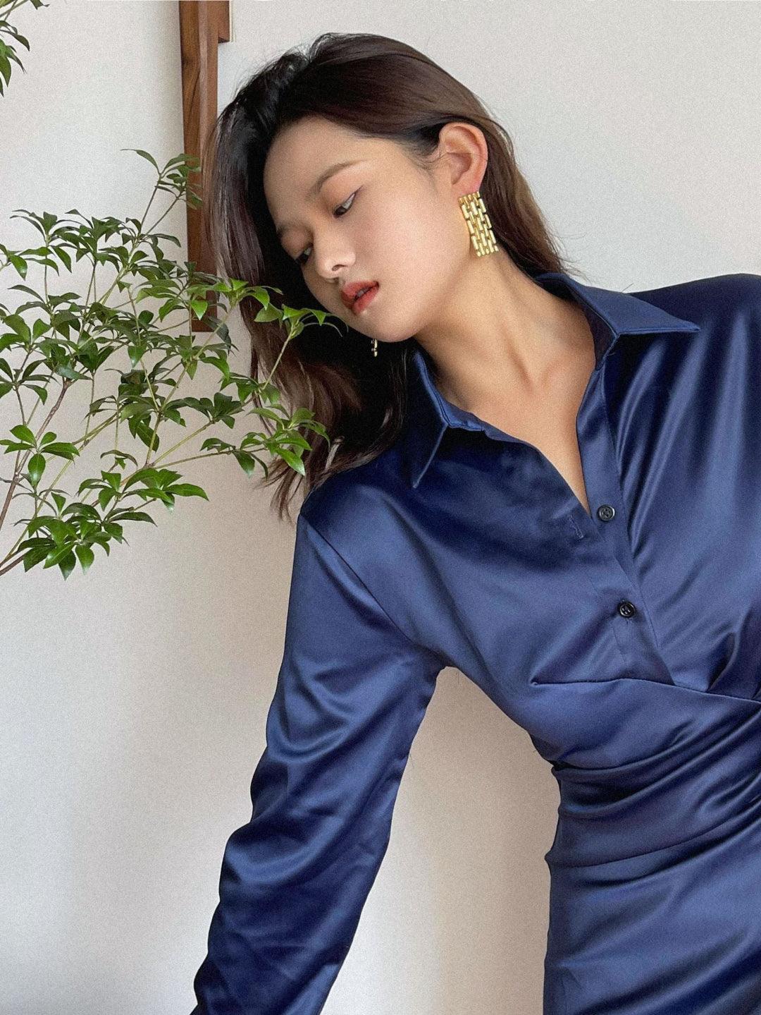 Long Tassel Watch Chain Earrings - Gembea Jewelry