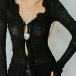 Love Bag Sweater Long Chain Necklace - Gembea Jewelry