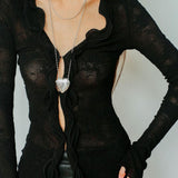 Love Bag Sweater Long Chain Necklace - Gembea Jewelry