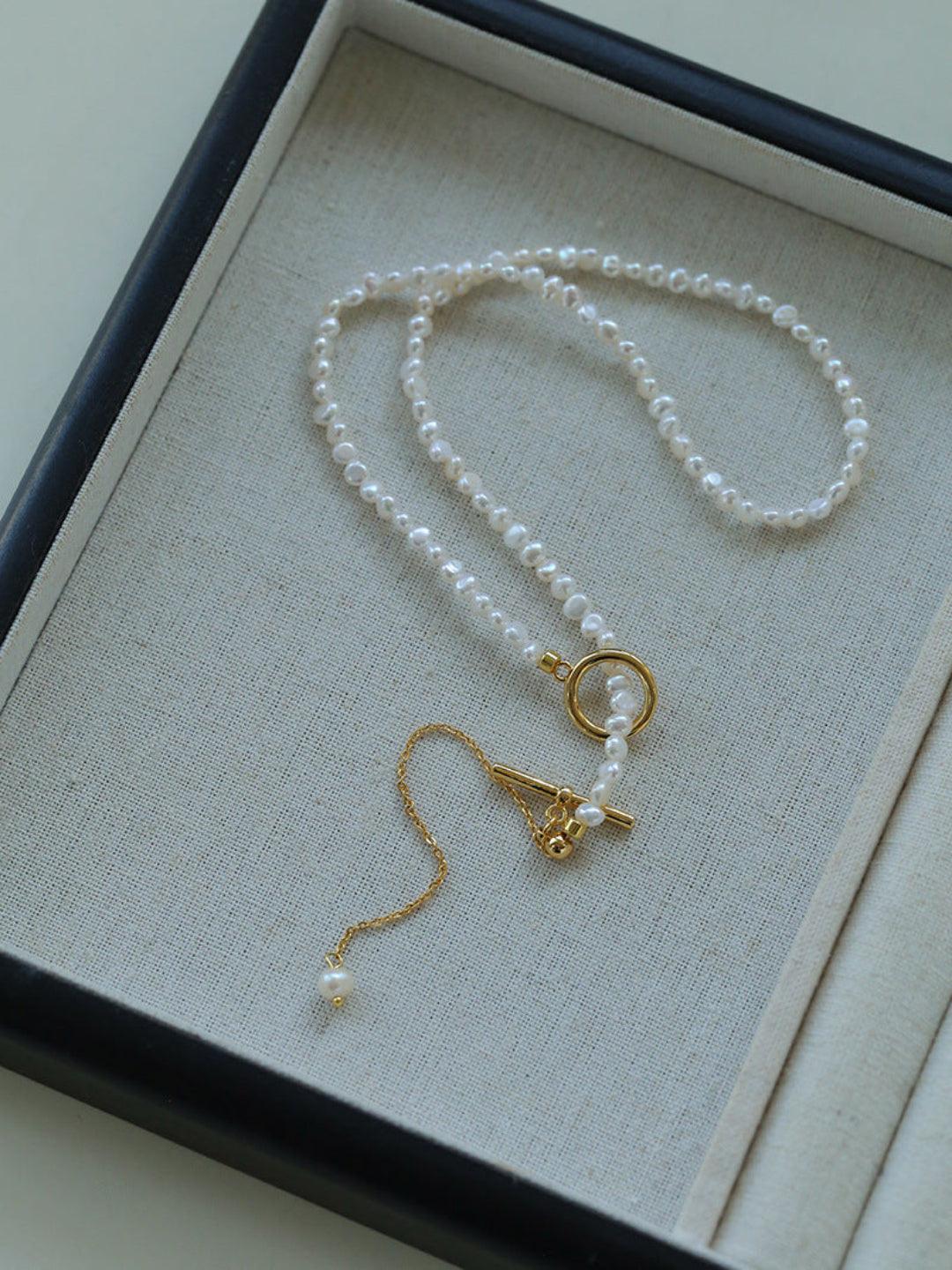 Shaped Freshwater Pearl Necklace - Gembea Jewelry