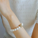 Sea's Embrace Series Old Pearl Bracelet - Gembea Jewelry