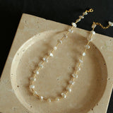 Starry Baroque Pearl Necklace - Gembea Jewelry