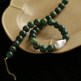 Baroque Pearl African Turquoise Beaded Necklace