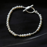 Simple OT Buckle Pearl Bracelet - Gembea Jewelry