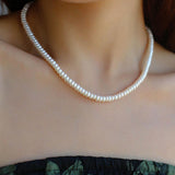 Baroque Pearl Beaded Necklace - Gembea Jewelry