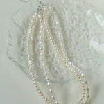 Pull Double Layers Beaded Pearl Necklace - Gembea Jewelry