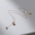 Love and the City A Model Chain Pearl Necklace - Gembea Jewelry