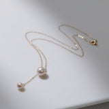 Love and the City A Model Chain Pearl Necklace - Gembea Jewelry