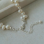 Classic Misplaced Pearl Necklace - Gembea Jewelry