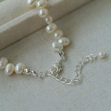 Classic Misplaced Pearl Necklace - Gembea Jewelry