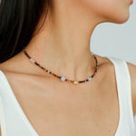 Spring Heartbeat Natural Stone Necklace - Gembea Jewelry