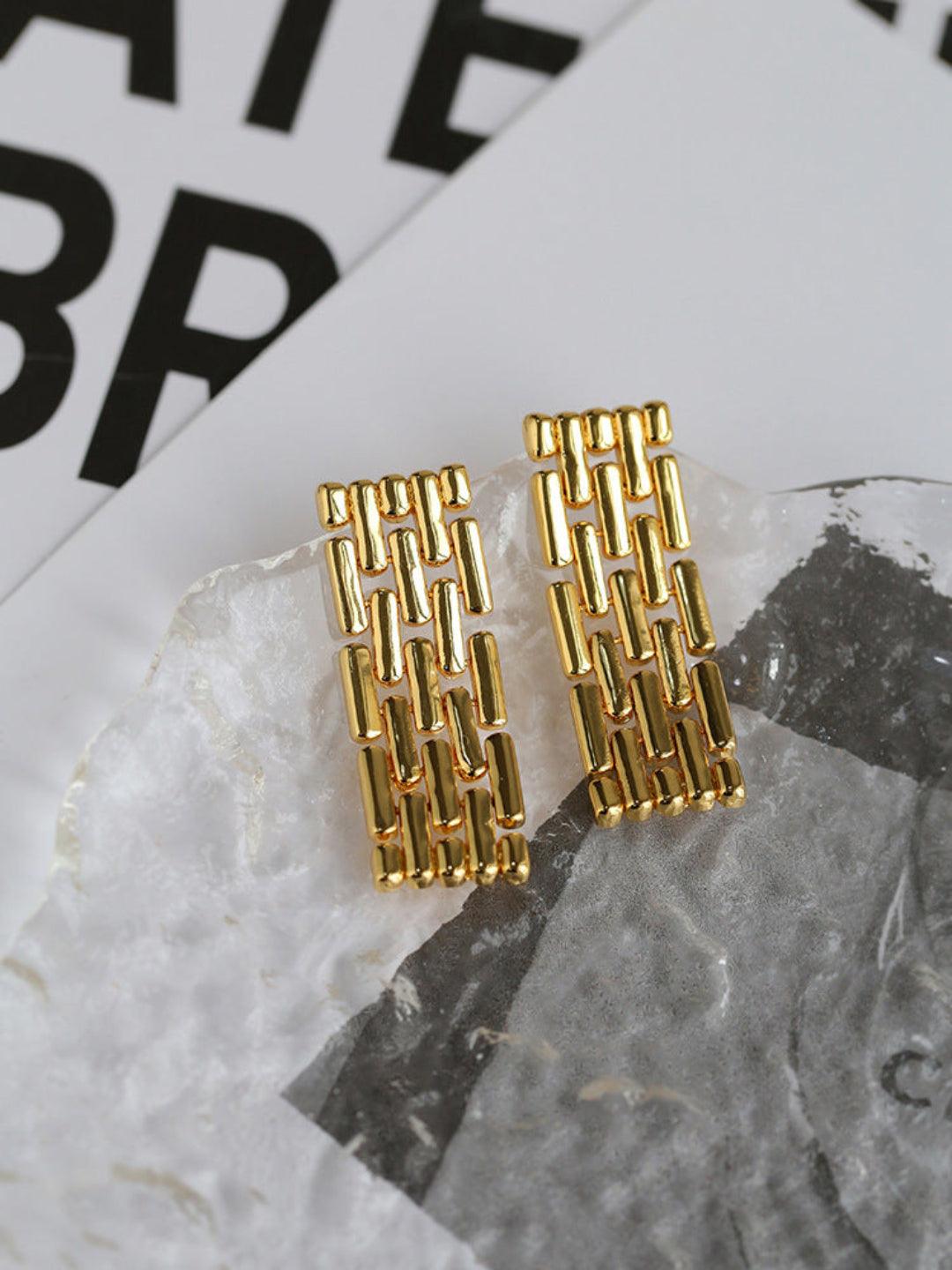 Long Tassel Watch Chain Earrings - Gembea Jewelry