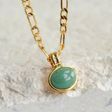 Gembea Jewelry Dongling Gemstone Chain Necklace