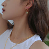 Gembea Jewely Dongling Gemstone Drop Earrings