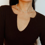 Starry Baroque Pearl Necklace - Gembea Jewelry