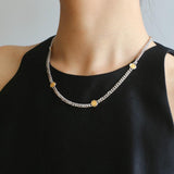 Athena Old Coin Chain Necklace - Gembea Jewelry