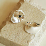 Enamel Glazed Hoop Earrings - Gembea Jewelry