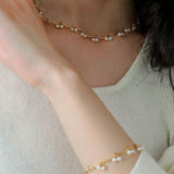 Cherry Freshwater Pearl Necklace - Gembea Jewelry