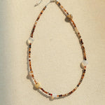 Spring Heartbeat Natural Stone Necklace - Gembea Jewelry