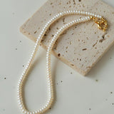 Baroque Pearl Beaded Necklace - Gembea Jewelry