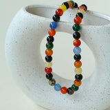Spring Heartbeat Colored Stone Beaded Necklace - Gembea Jewelry