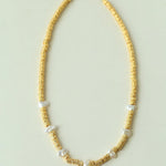 Vintage Gold Bean Irregular Pearl Necklace - Gembea Jewelry