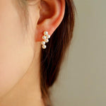Love and the City Pearl Stud Earrings - Gembea Jewelry