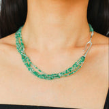 Gembea Jewelry Mini Green Agate Necklace