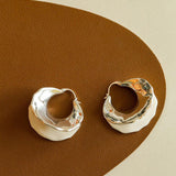 Enamel Glazed Hoop Earrings - Gembea Jewelry
